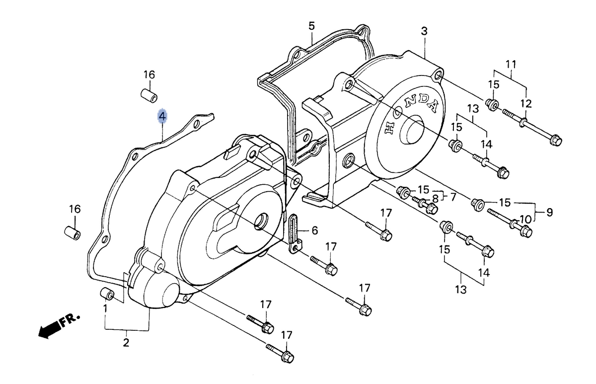 Honda OEM part 11395-GAH-A00