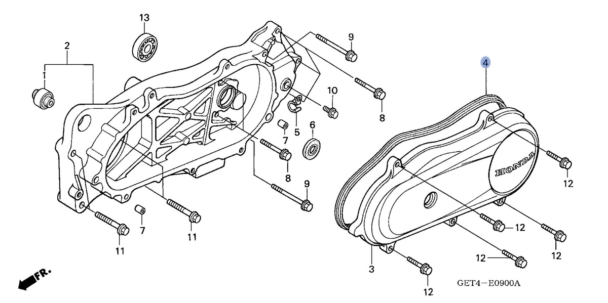 Honda OEM part 11395-GET-000