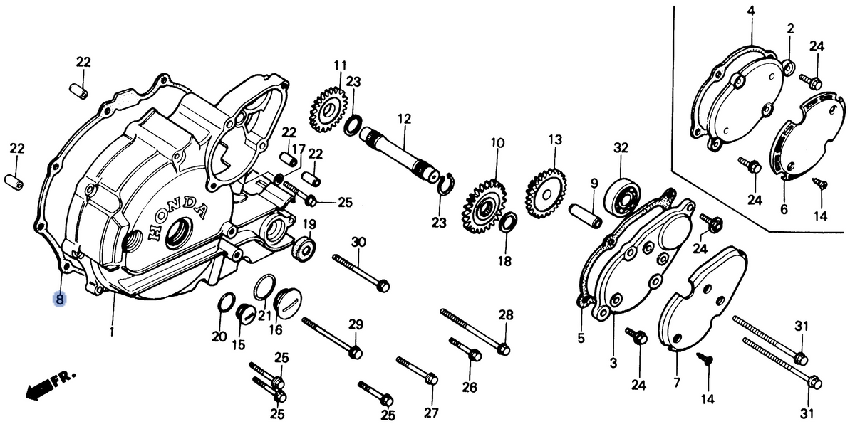 Honda OEM part 11395-HA7-920
