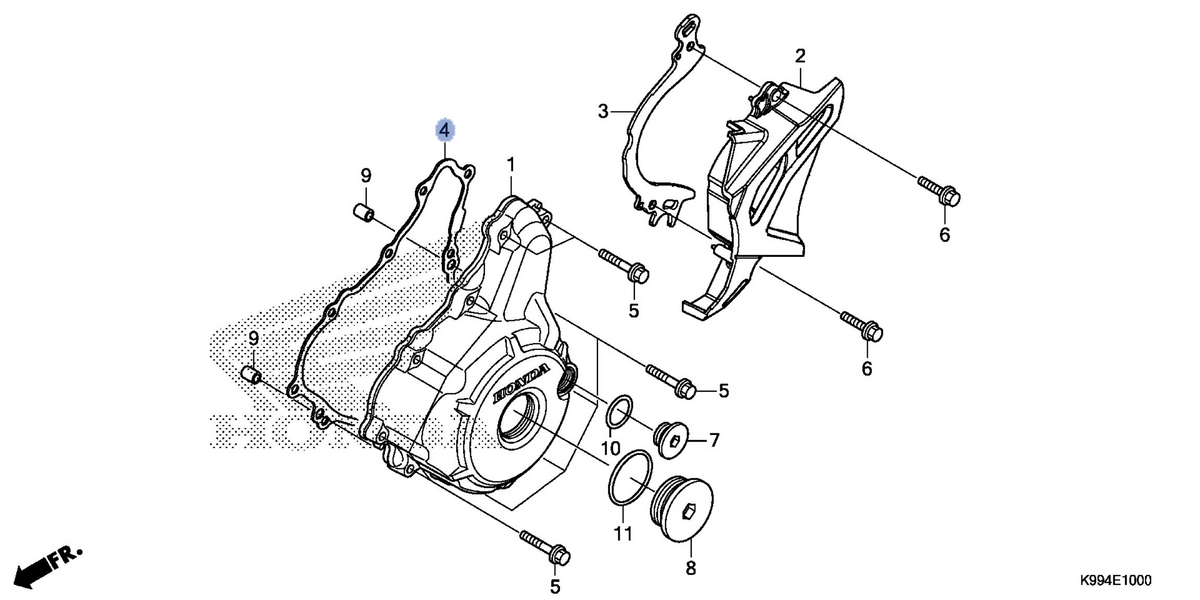 Honda OEM part 11395-K31-900