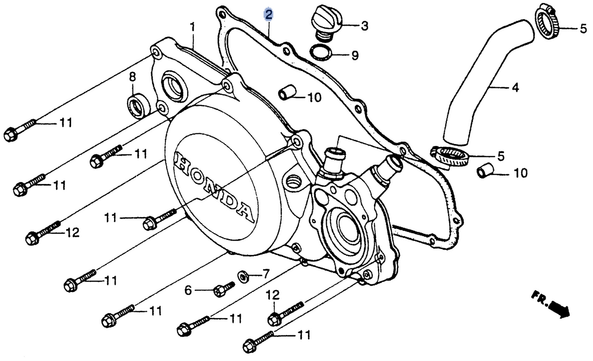 Honda OEM part 11395-KS7-306