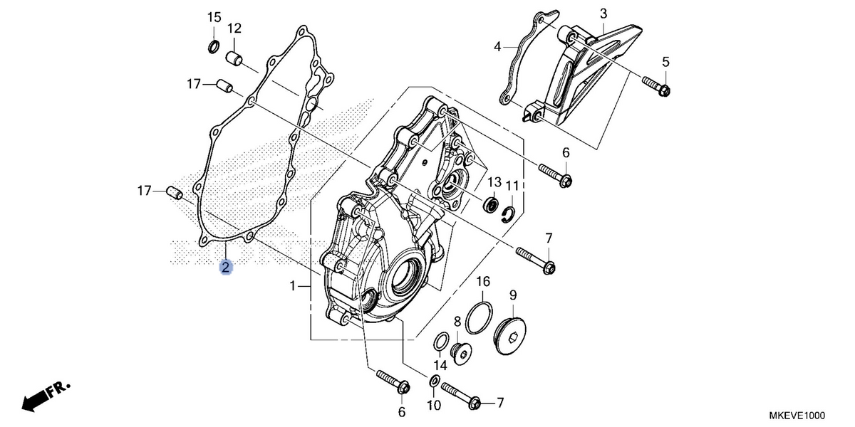 Honda OEM part 11395-MKE-B51