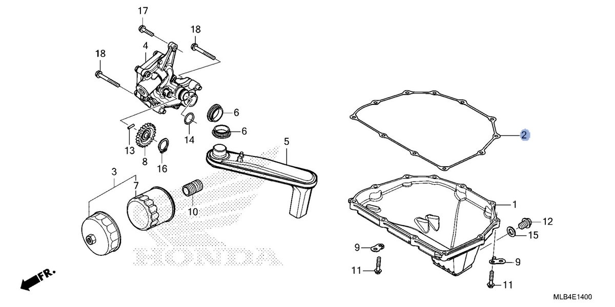 Honda OEM part 11395-MLB-D01