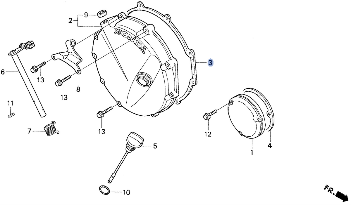 Honda OEM part 11395-MW3-602