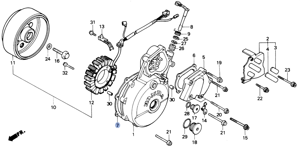 Honda OEM part 11395-MY2-620
