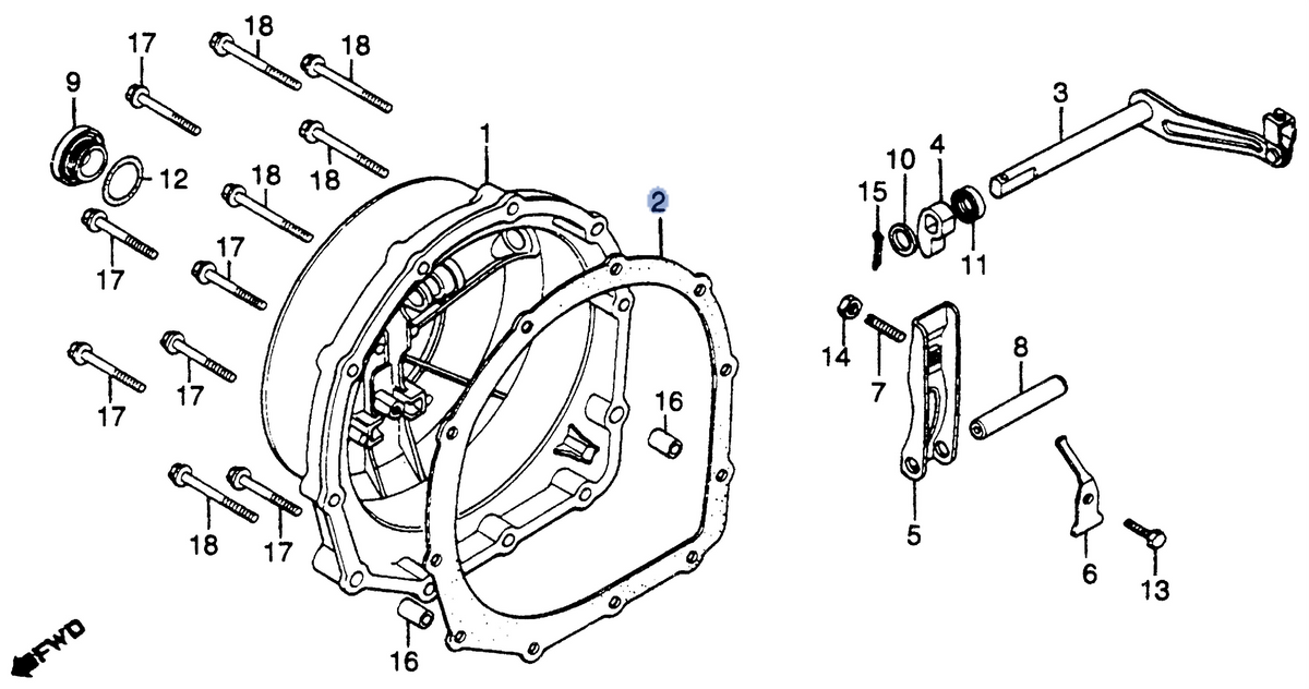 Honda OEM part 11396-425-306