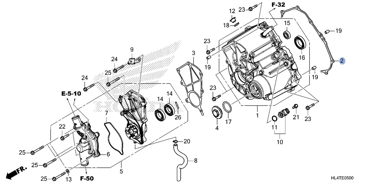 Honda OEM part 11396-HL4-B61
