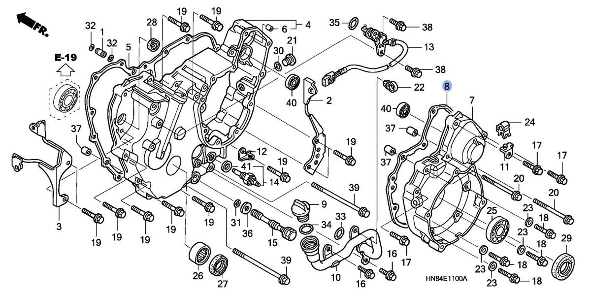 Honda OEM part 11396-HN8-000