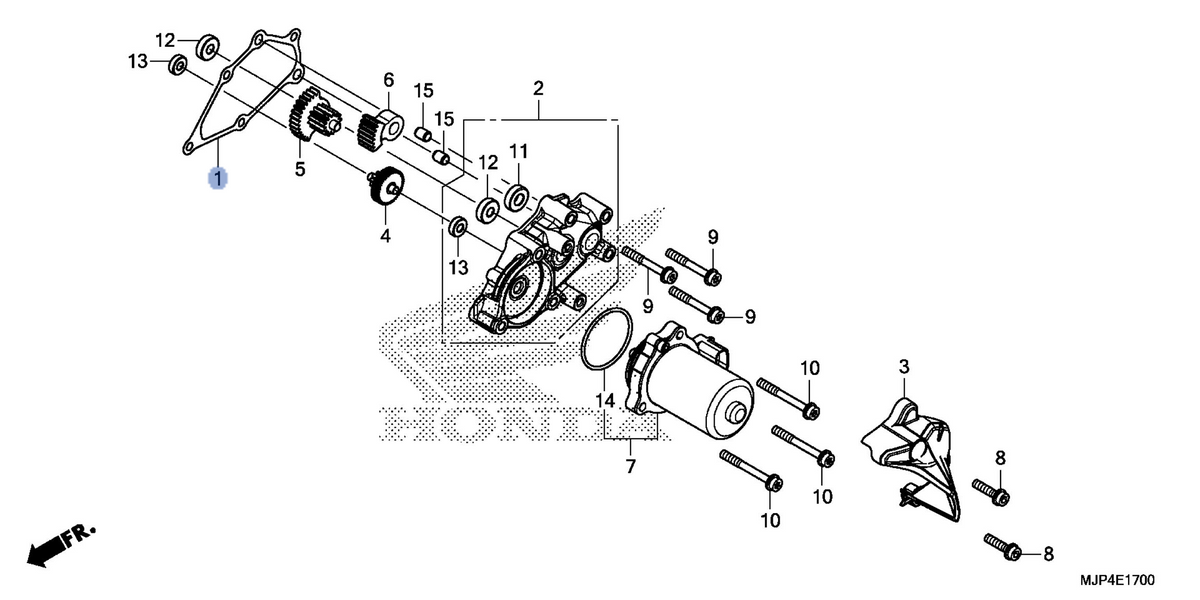 Honda OEM part 11397-MJP-G81