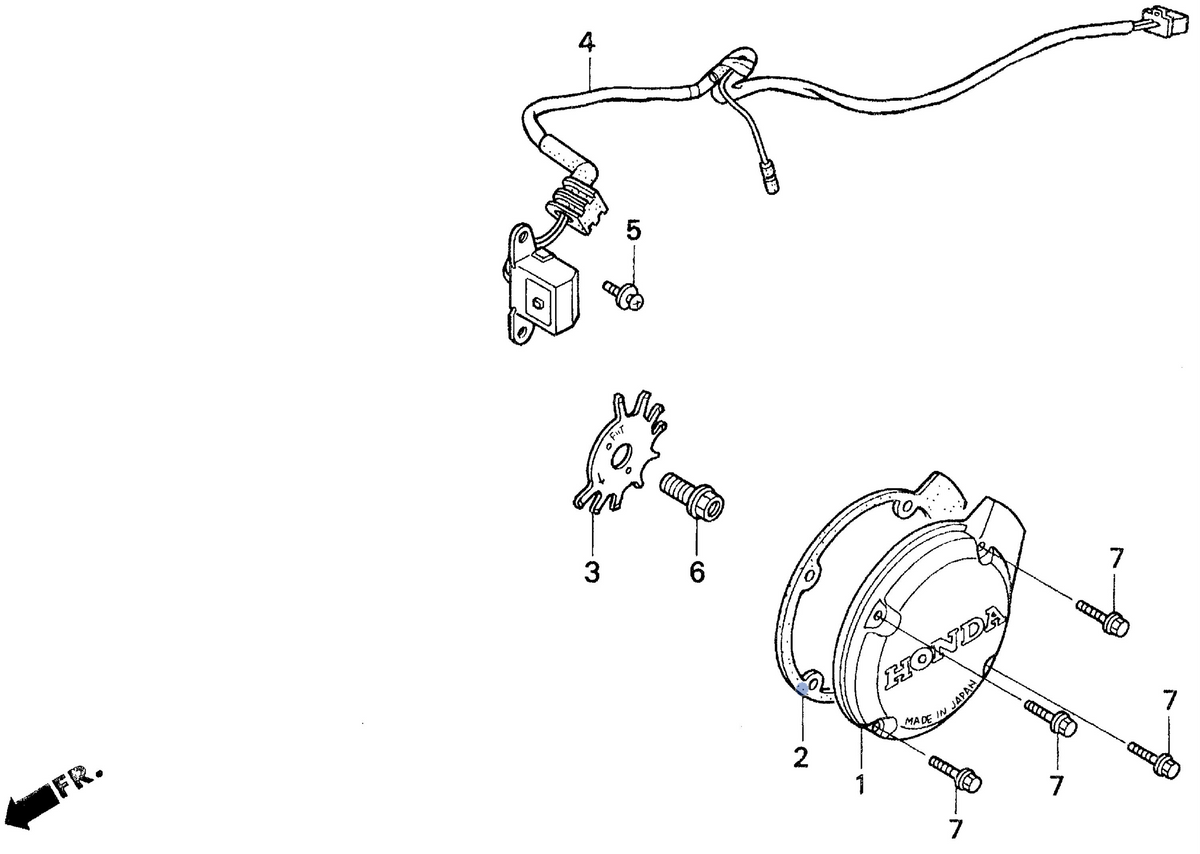 Honda OEM part 11397-MW3-601