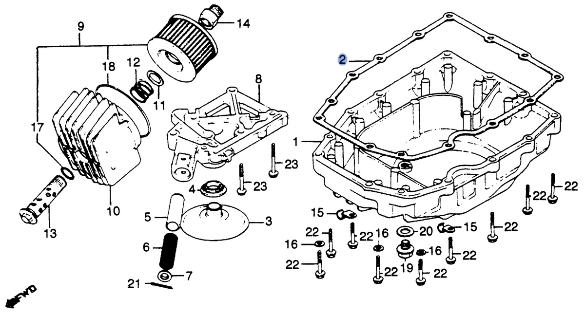 Honda OEM part 11398-425-306