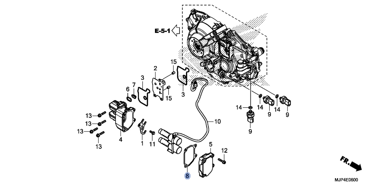 Honda OEM part 11398-MJP-G81