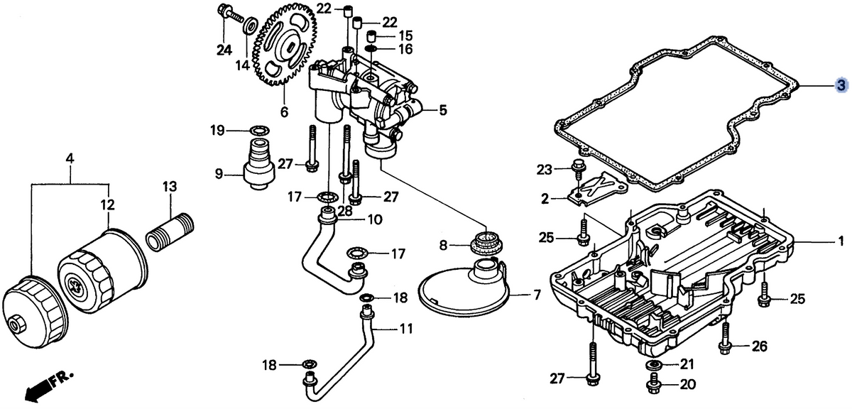 Honda OEM part 11398-MW3-602