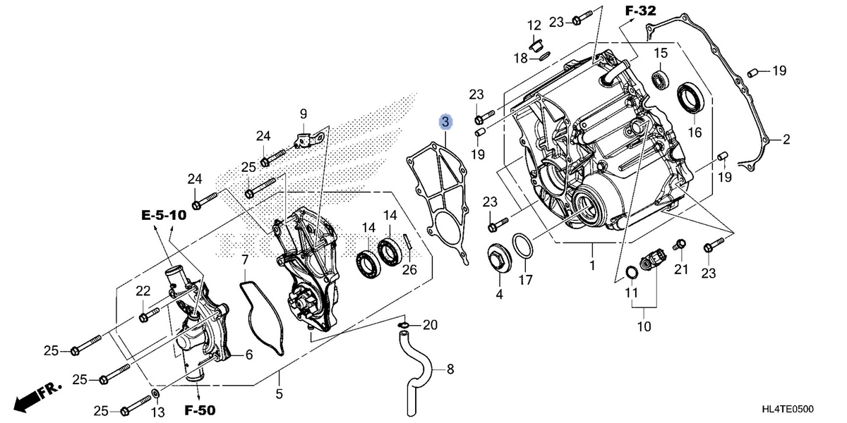 Honda OEM part 11399-HL4-B61