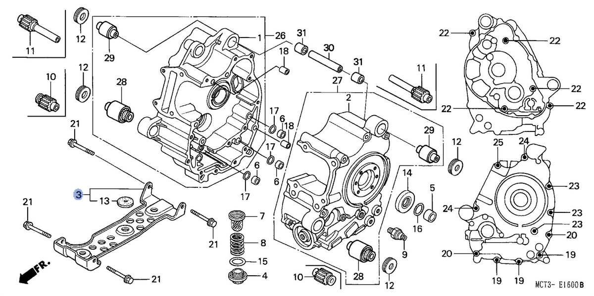 Honda OEM part 11410-MCT-000