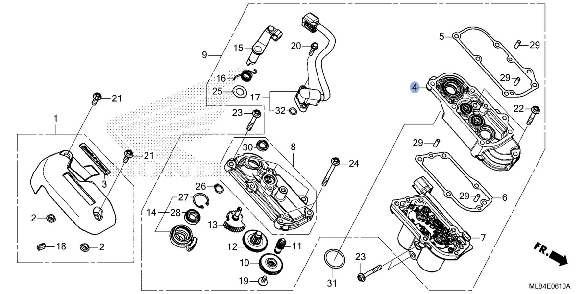 Honda OEM part 11410-MLB-DB0