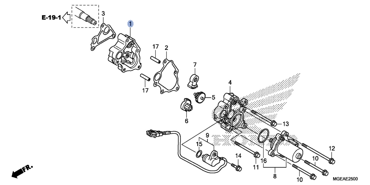 Honda OEM part 11510-MGH-D20