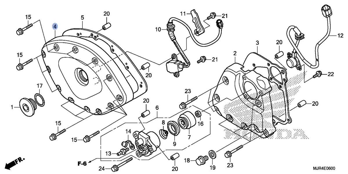 Honda OEM part 11511-MCA-000