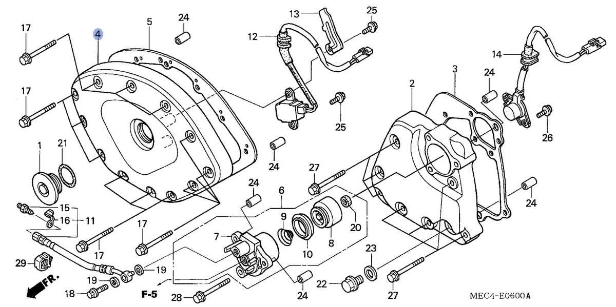 Honda OEM part 11511-MEC-000