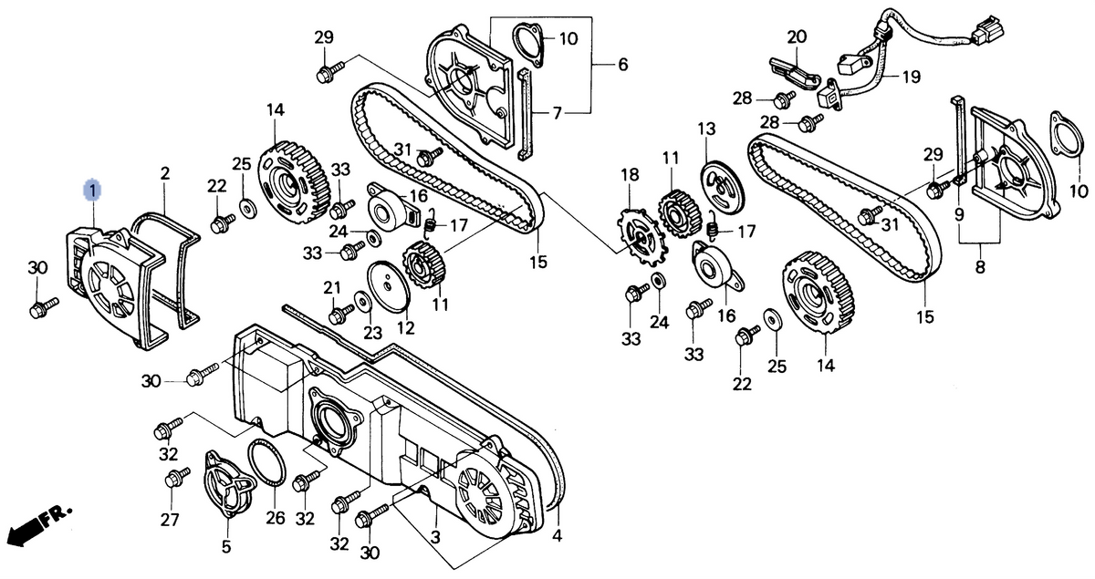 Honda OEM part 11511-MN5-000