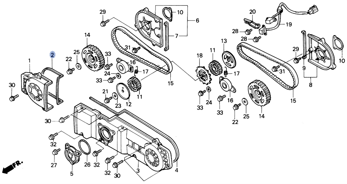Honda OEM part 11514-MN5-000