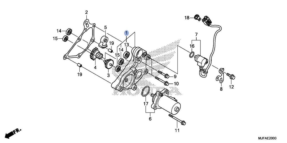 Honda OEM part 11520-MGS-D20