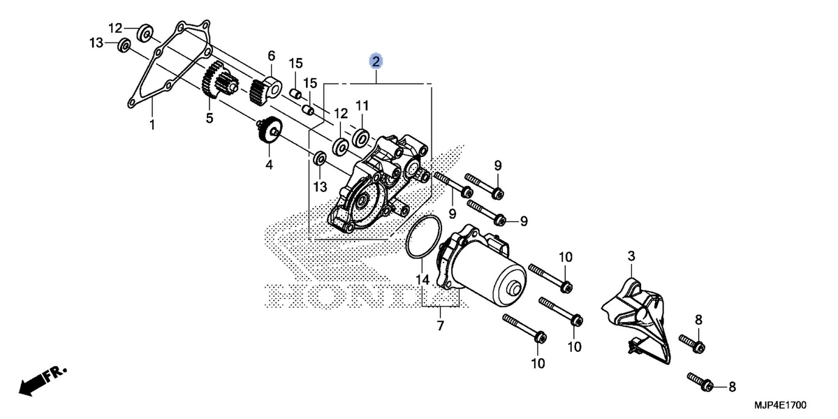 Honda OEM part 11520-MJP-G80