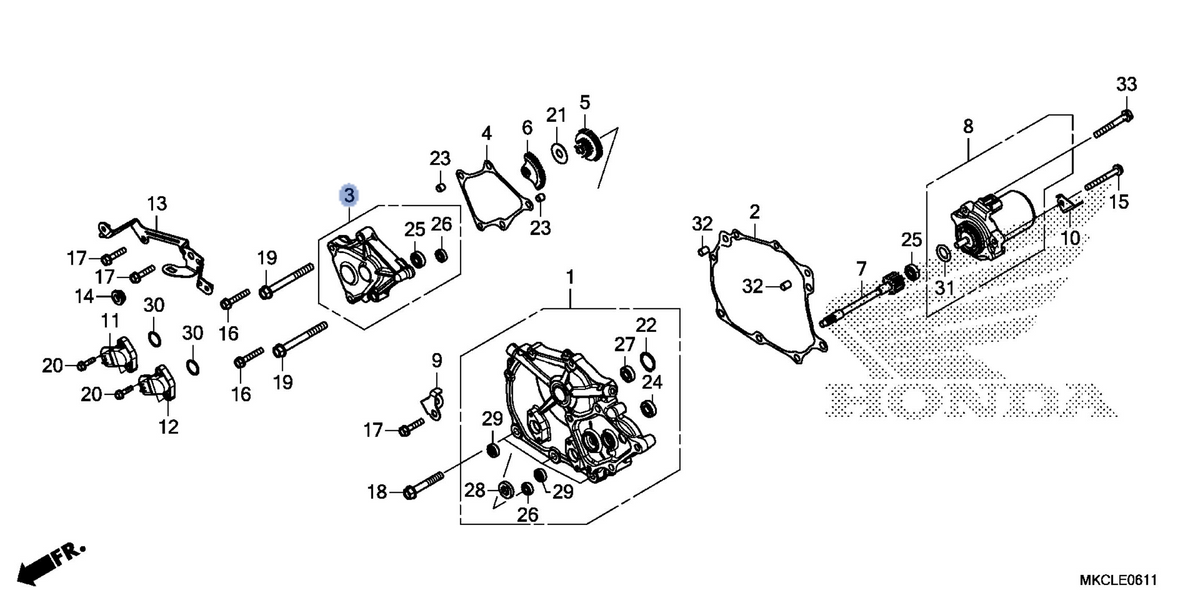 Honda OEM part 11520-MKC-A00
