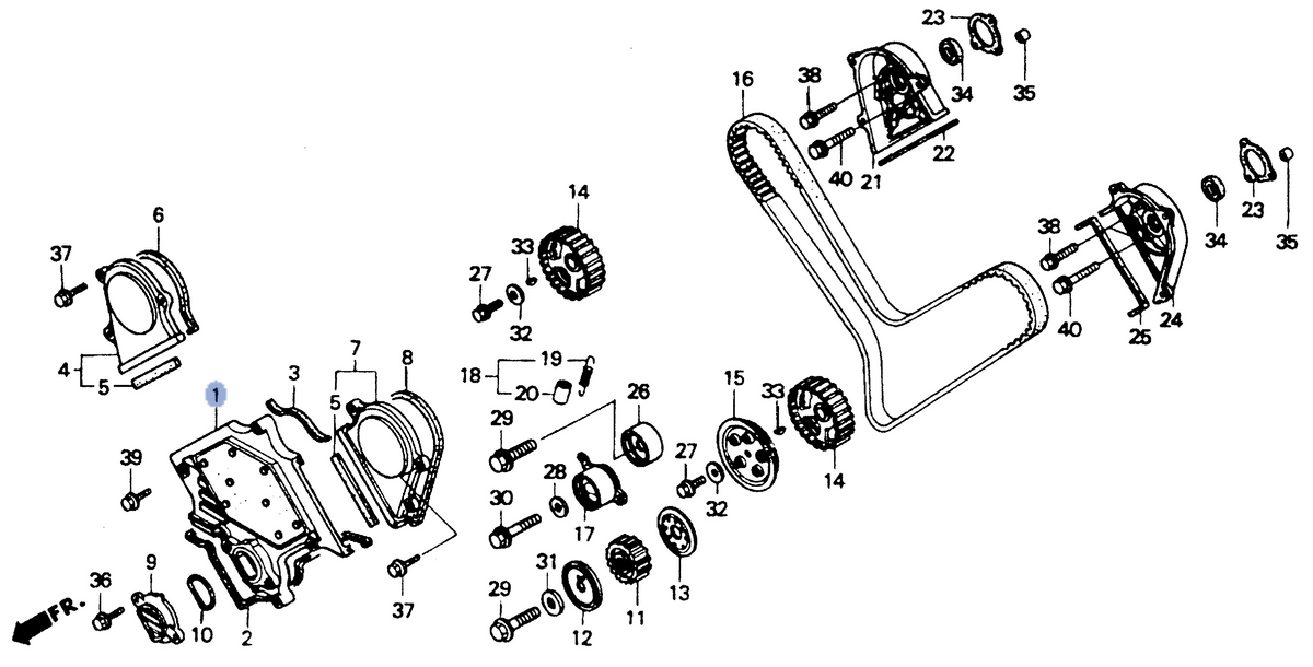 Honda OEM part 11520-MT3-000