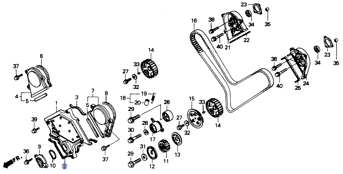 Honda OEM part 11524-MT3-000