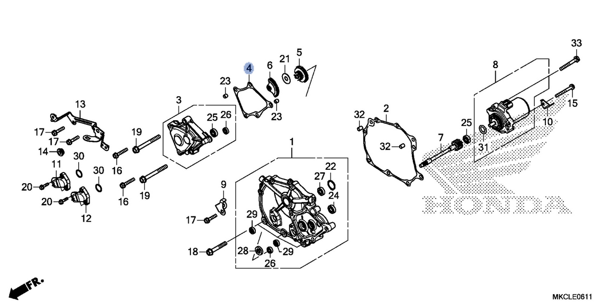 Honda OEM part 11525-MKC-A01