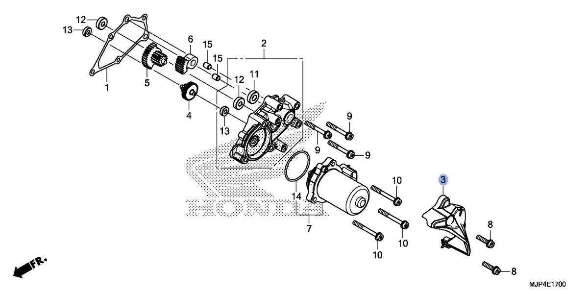 Honda OEM part 11530-MJP-G80