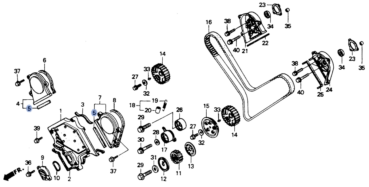 Honda OEM part 11533-MT3-300