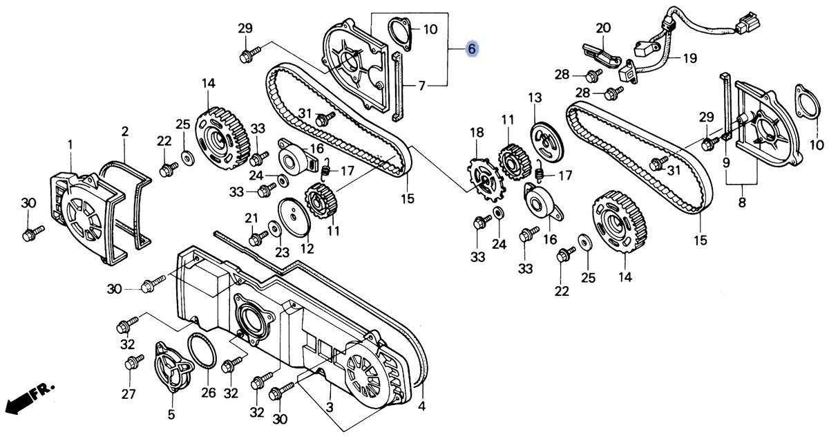 Honda OEM part 11540-MN5-000