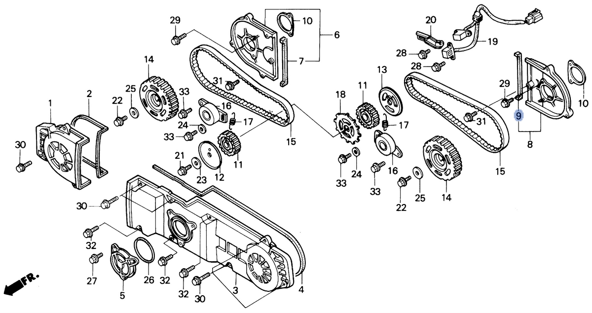 Honda OEM part 11552-MN5-300