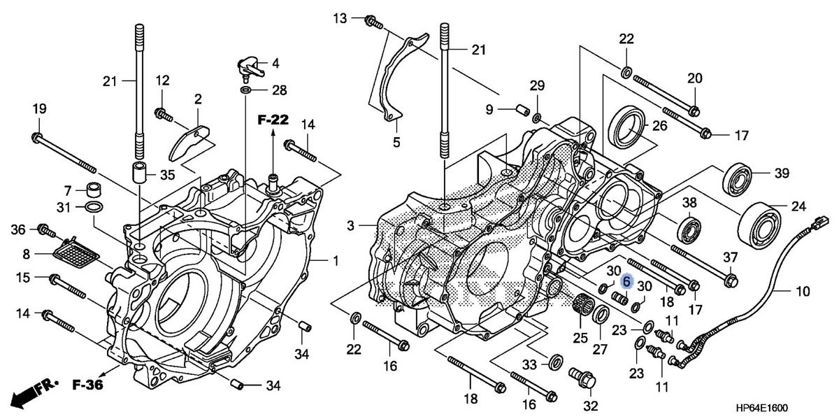 Honda OEM part 11642-MBT-F20