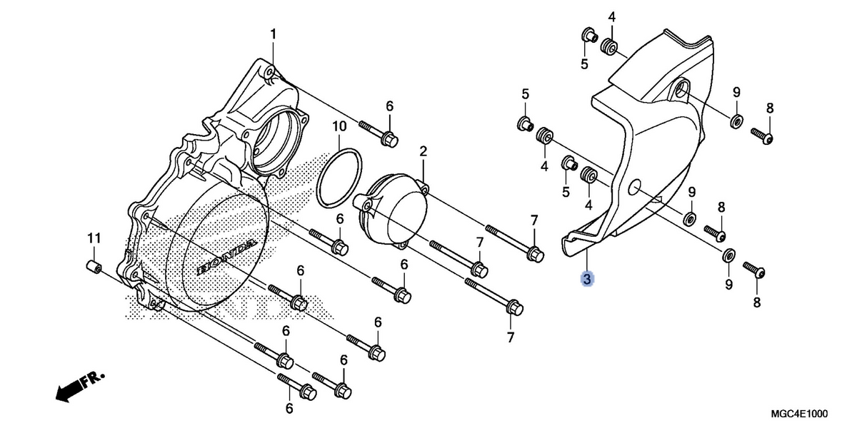 Honda OEM part 11660-MGC-920
