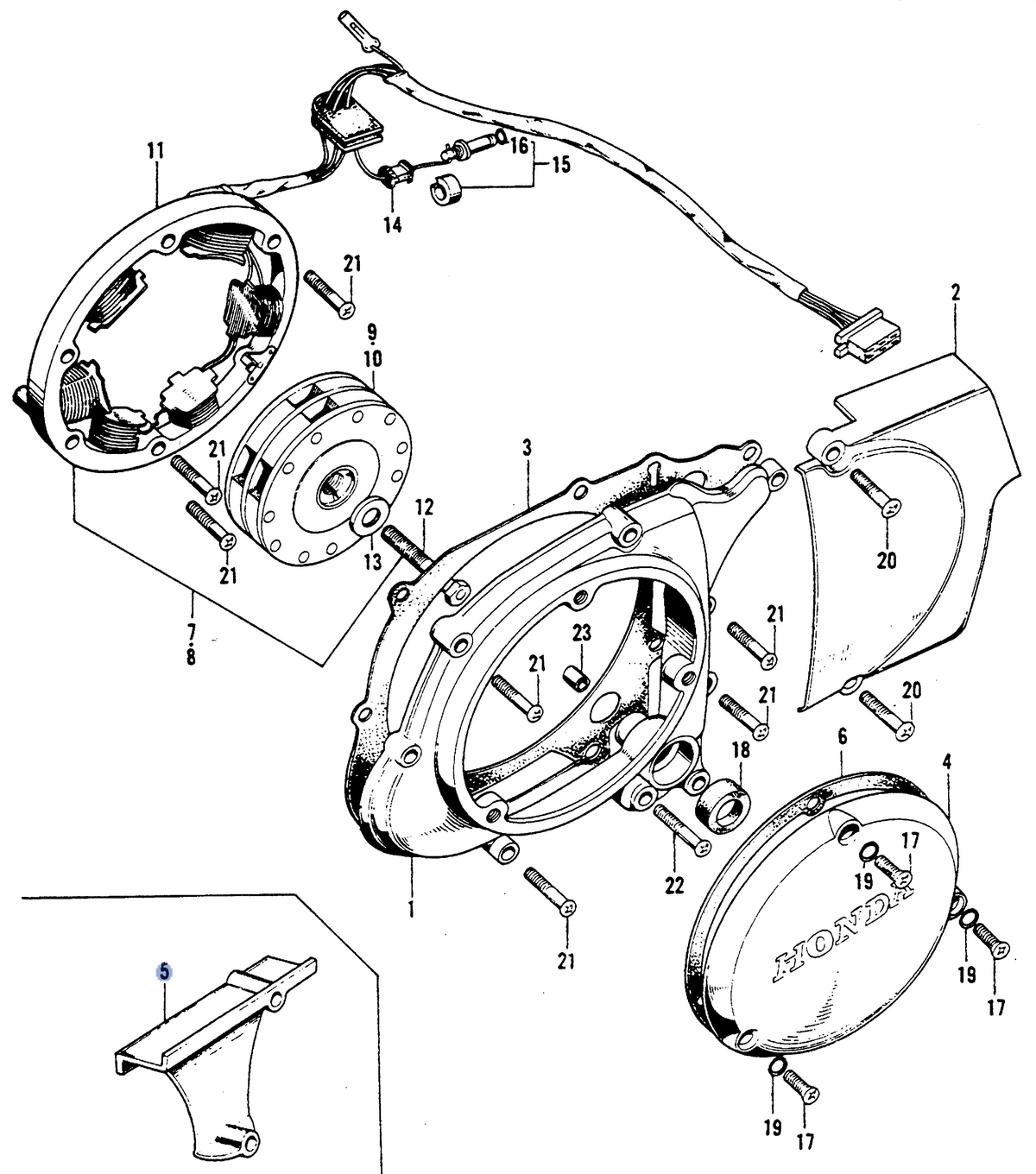 Honda OEM part 11661-028-010