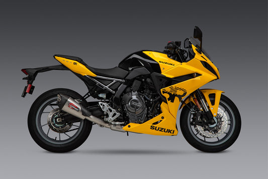 GSX-8S/R/T/TT 23-26 AT2 Stainless Full Exhaust, w/ Stainless Muffler - 11720AP520C
