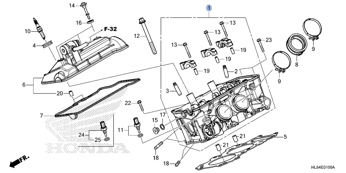 Honda OEM part 12010-HL6-AA0