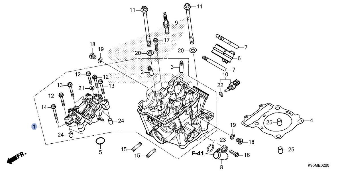 Honda OEM part 12010-K95-AM0