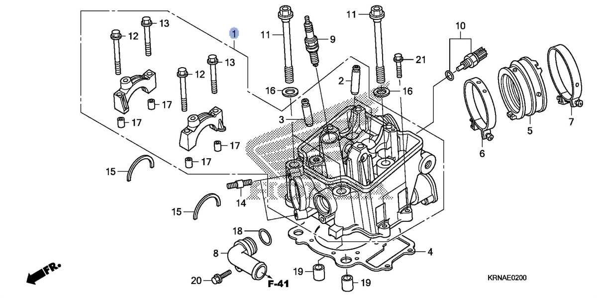 Honda OEM part 12010-KRN-A60