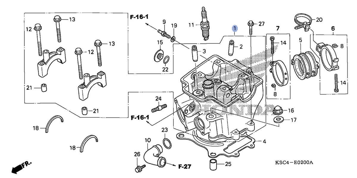 Honda OEM part 12010-KSC-A10