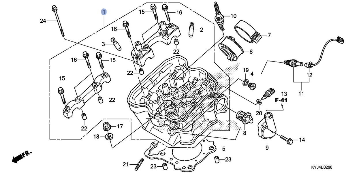 Honda OEM part 12010-KYJ-900