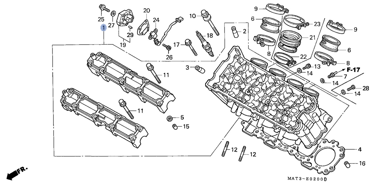 Honda OEM part 12010-MAT-E00