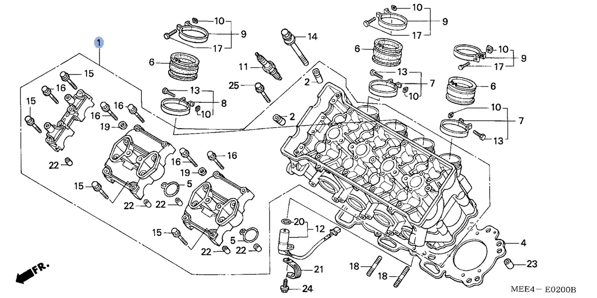 Honda OEM part 12010-MEE-000