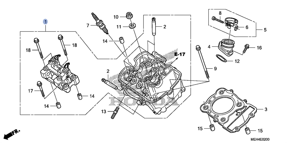 Honda OEM part 12010-MEH-000
