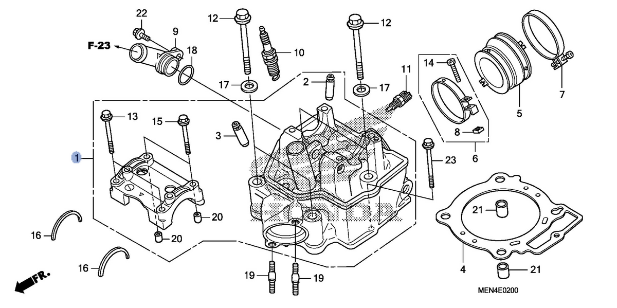 Honda OEM part 12010-MEN-A31