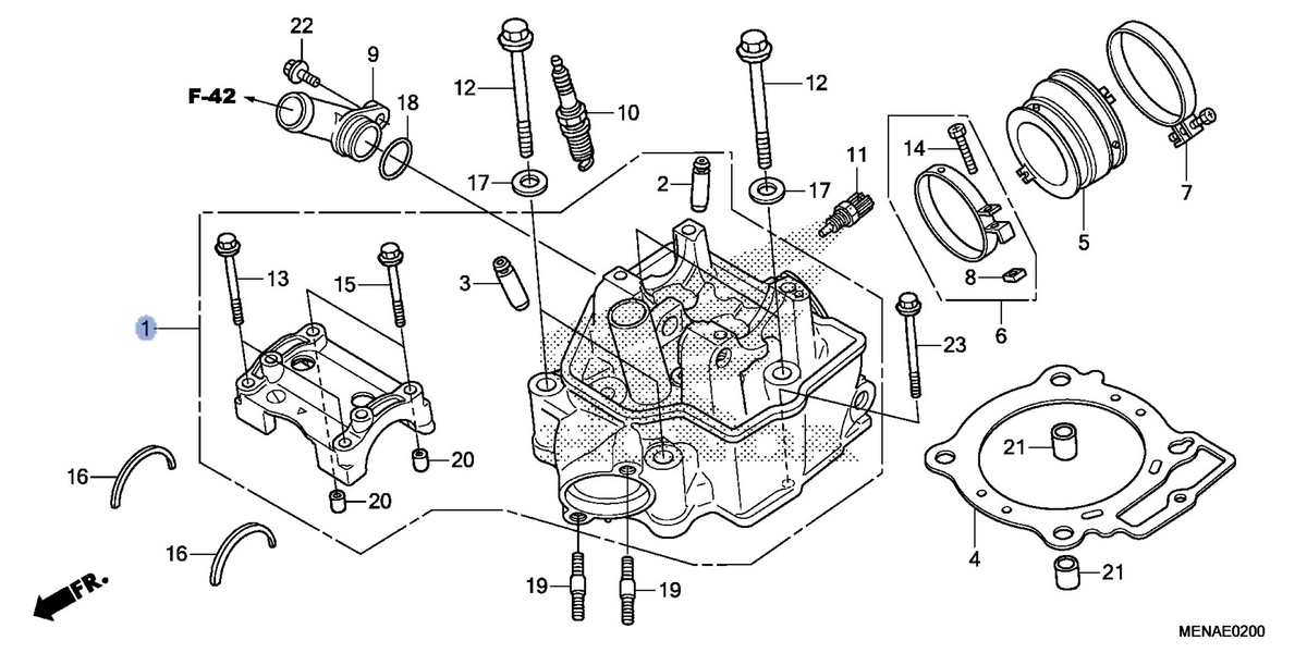 Honda OEM part 12010-MEN-A80