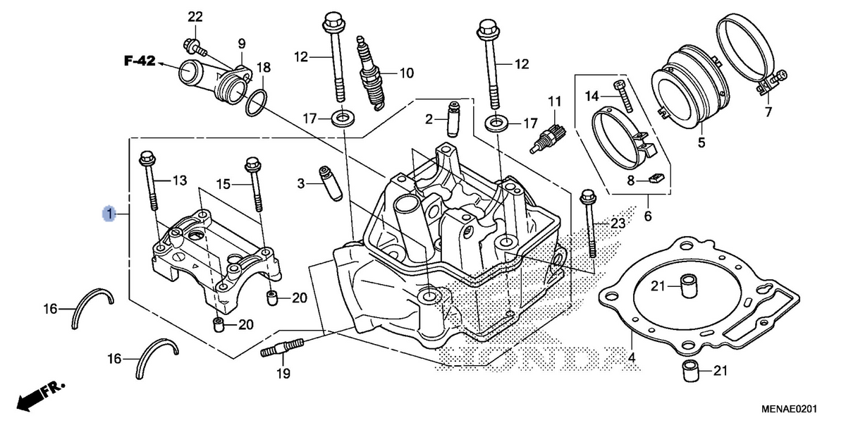 Honda OEM part 12010-MEN-A90